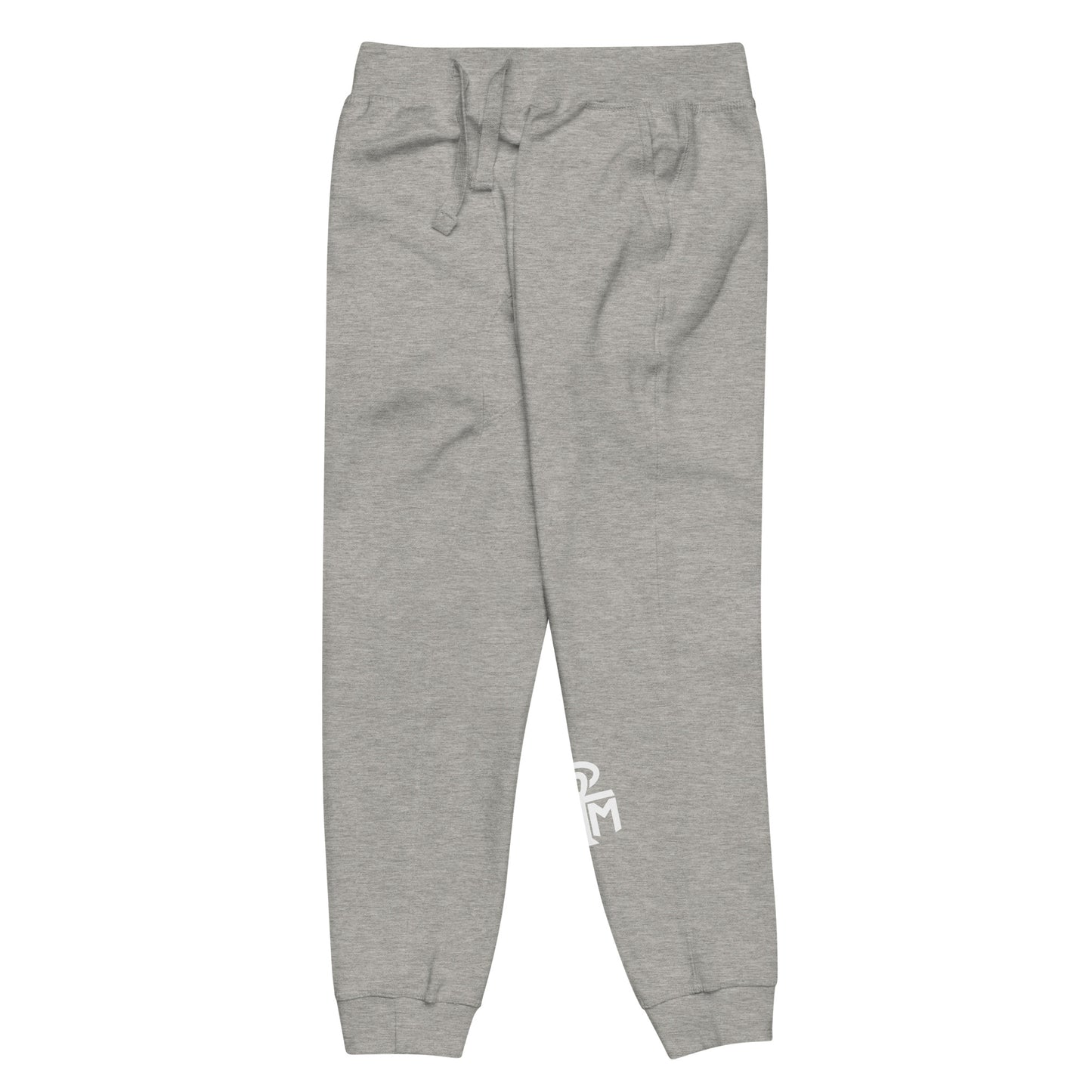 Sky Manor Ankh White Logo Unisex Fleece Sweatpants