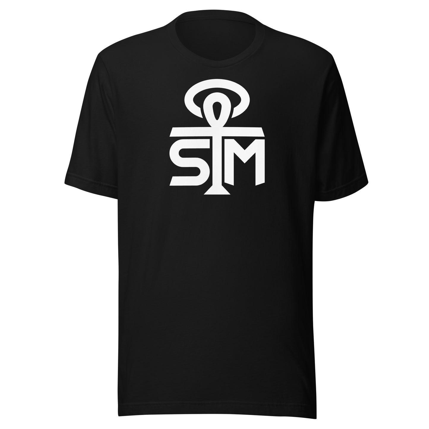 Sky Manor Ankh White Logo Unisex Tee Shirt