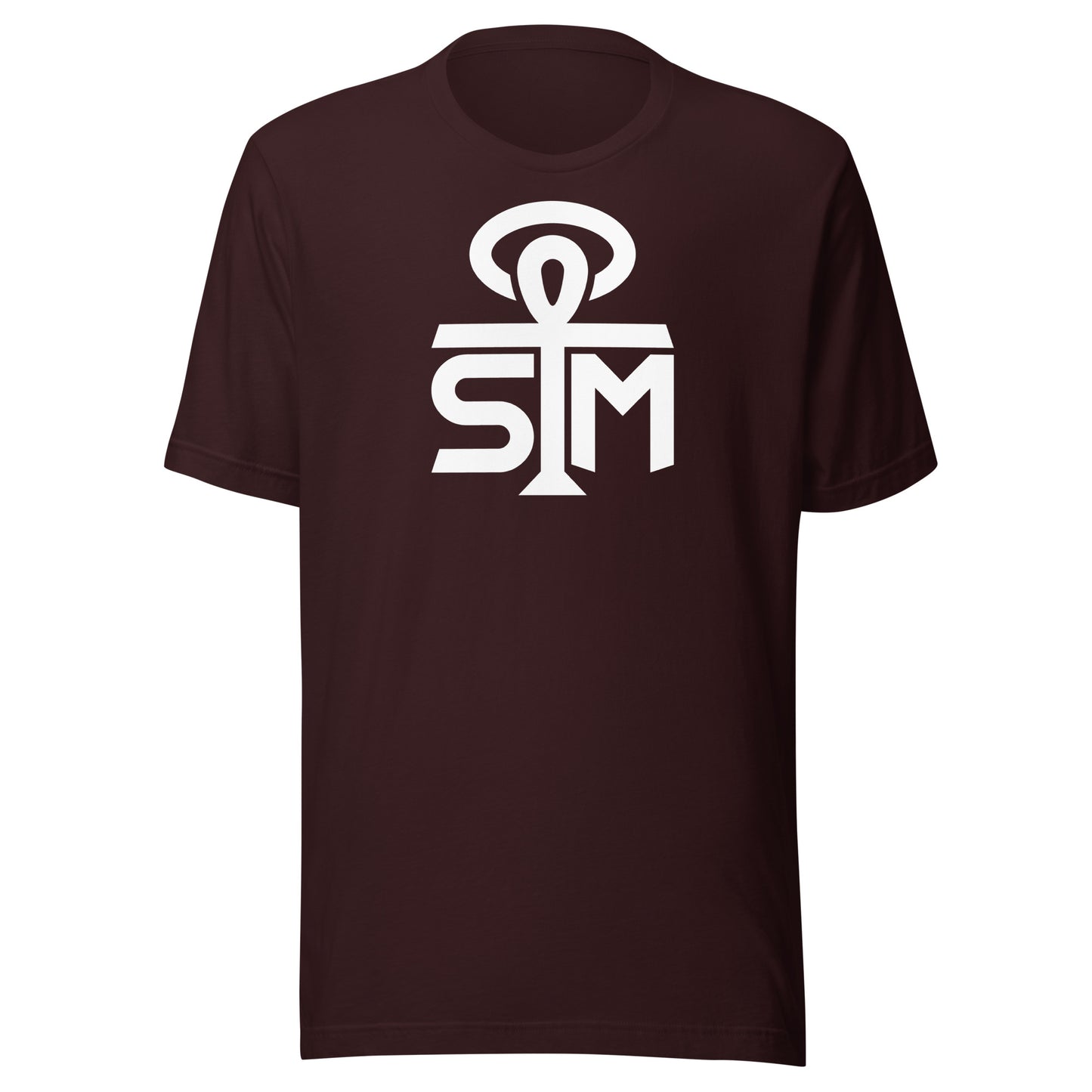 Sky Manor Ankh White Logo Unisex Tee Shirt