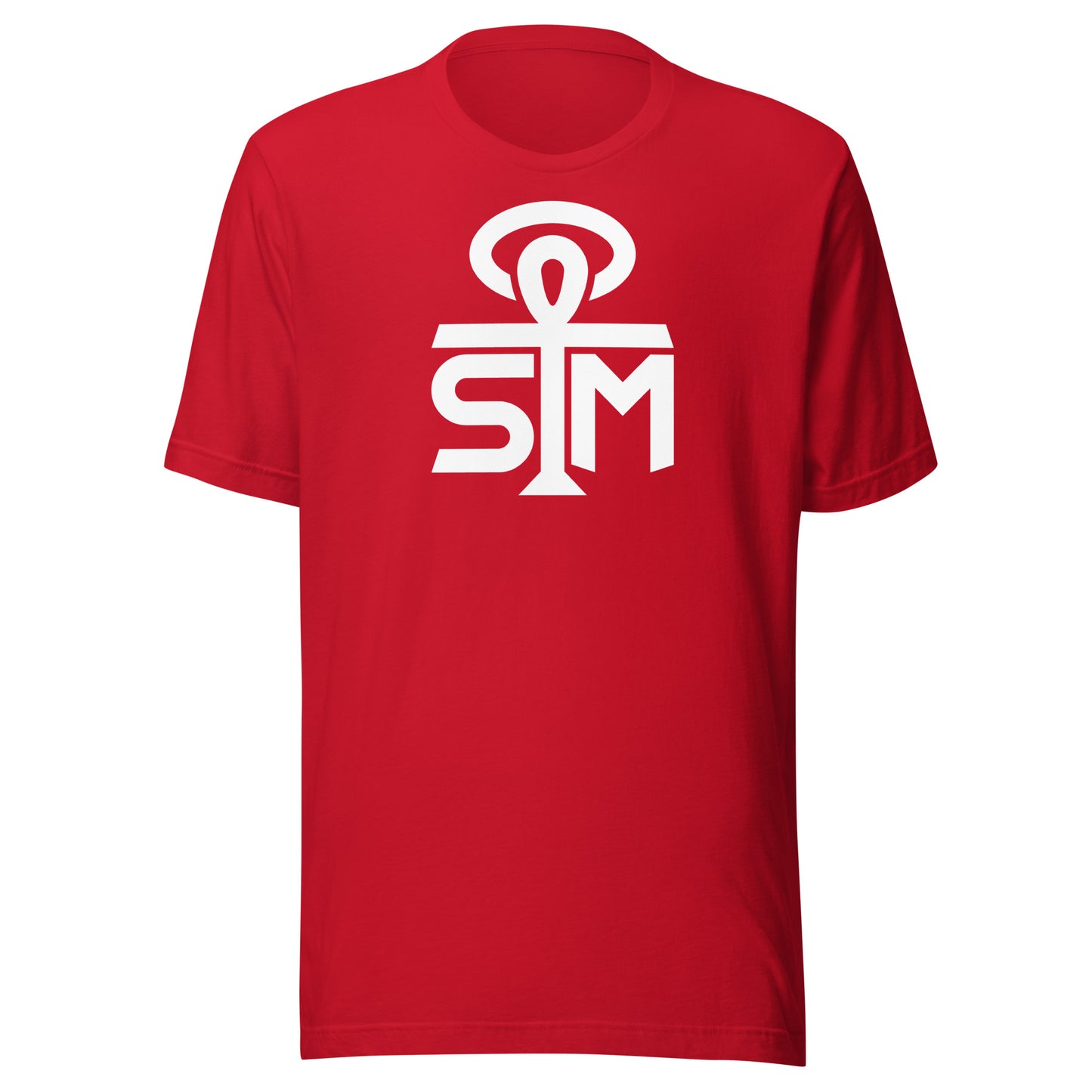 Sky Manor Ankh White Logo Unisex Tee Shirt